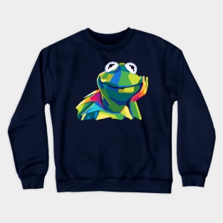 Kermit Meme Pop Art Crewneck Sweatshirt